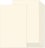8.5 x 14 Ivory Cardstock 110lb, Goefun Heavy Weight Legal Paper 100 Pack by Goefun