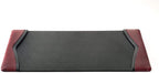 Dacasso Burgundy Leather 25.5" x 17.25" Side Rails Desk Pad - Image 4