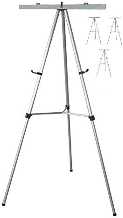 Lightweight Aluminum Flip-Chart Presentation Easel by Audio-VisualDirect
