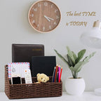 Boershun Mail Organizer Countertop, Mail Organizer, Mail Sorters, Magazine File - Image 6