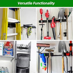 piyilo 48 in garage tool organizer wall mount, side view