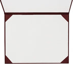GraduationMall 8.5"x11" Smooth Padded Diploma Cover Certificate Holder Maroon - Image 4