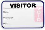 Visitor Log Book, Spiral-Bound Self Expiring Visitor Badges, Guest Register Book - Image 3