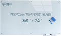 Magnetic Glass White Board 72"X36" Premium Tempered Dry Erase Boards Wall by YoupuStationery
