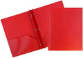 JAM PAPER Plastic 2 Pocket POP Folders by JAMPaper