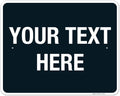 Personalized Custom Black Background Customize
