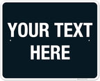 Personalized Custom Black Background Customize by SigoSigns