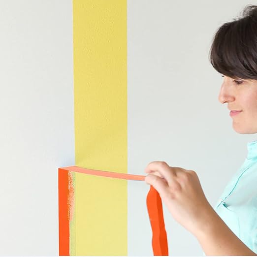 KIWIHUB Orange Painters Tape, 1 inch x 60 Yards x 5 Rolls - Image 3