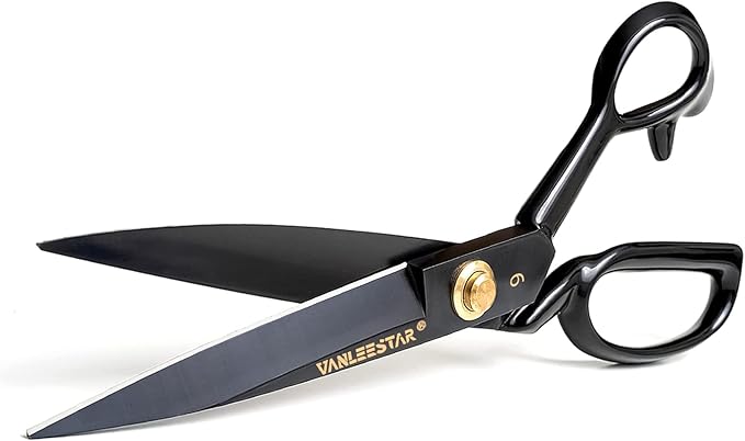 Sewing Scissors, 9 Inch Fabric Dressmaking Scissors Heavy Duty Shears Sharp - Image 8