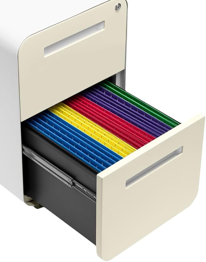 Laura Davidson Furniture Stockpile 2 Drawer Mobile File Cabinet - Image 5