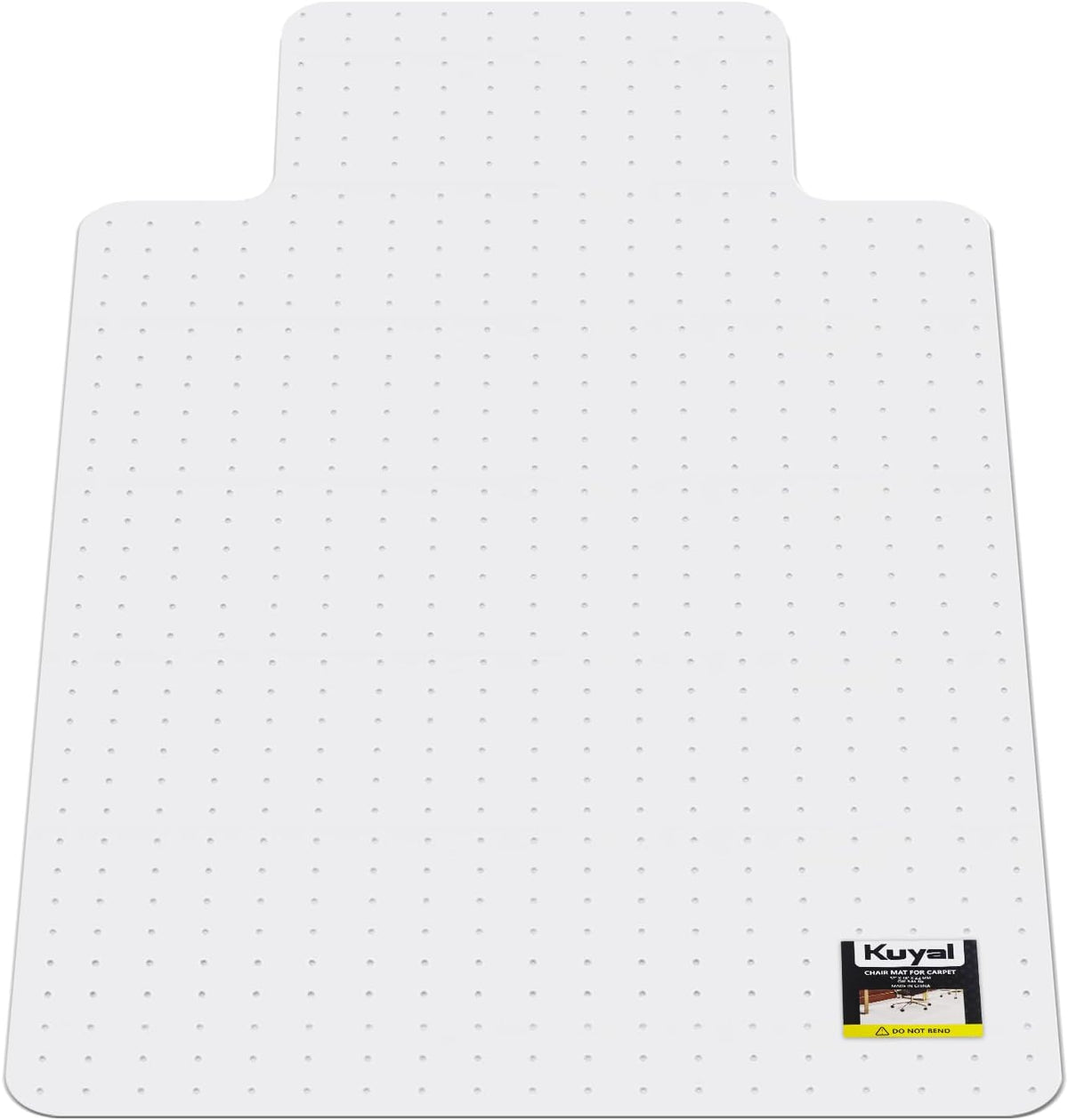 Kuyal Office Chair Mat for Carpet, Clear Heavy Duty Computer Chair Mat