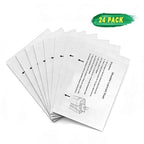 24PACK Paper Shredder Lubricant Sheets Shredder Oil Sheet - Image 2