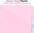 Sooez 8-Tab Binder Dividers - Image 5