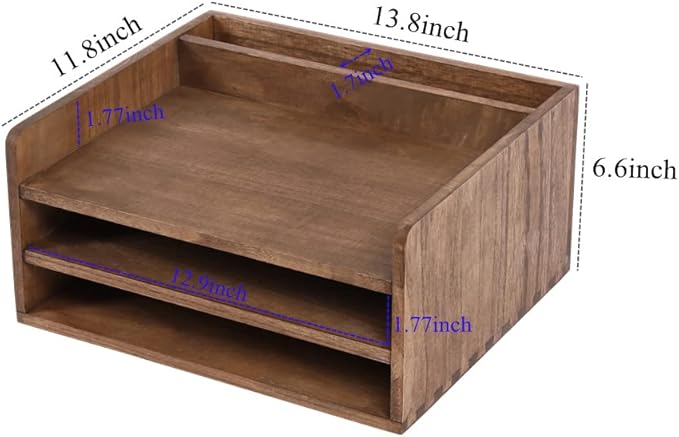 DDYURI Desk Organizer for File Folder Storage - Image 5