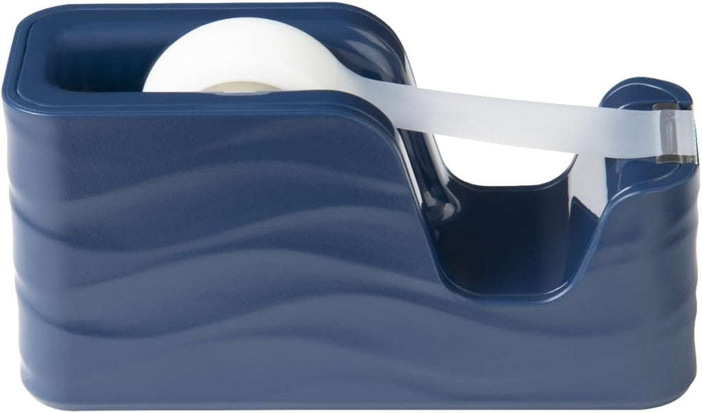 Scotch Wave Tape Dispenser, Great for Gift Wrapping, Includes 34 in x 350 in Tape Roll (C20-WAVE-MI) (Pack of 4)