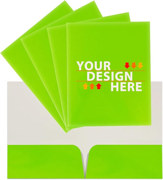 JAM PAPER Custom Printed Semi-Gloss Folders by JAMPaper