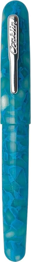 Conklin All American Fountain Pen in Turquoise Serenity – Medium Nib, Versatile - Image 7