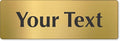 SmartSign Custom Brass Sign by SmartSign