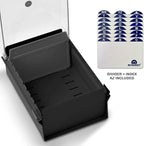 Acrimet 3 x 5 Card File Holder Organizer Box Metal Base Heavy Duty - Image 4