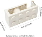 4 Pack Desktop Tape Dispenser Cute 4 Color Tape Dispenser - Image 2