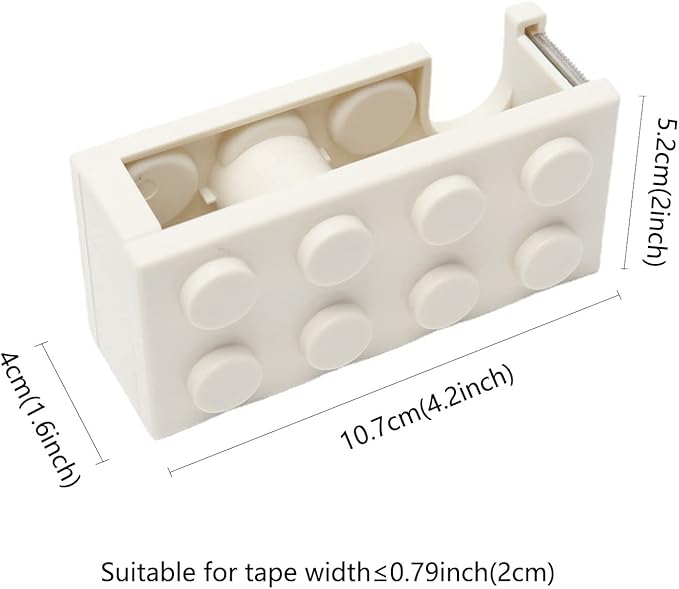 4 Pack Desktop Tape Dispenser Cute 4 Color Tape Dispenser - Image 2