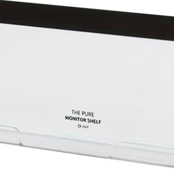 Acrylic Monitor Memo Board, 26x8.2x2.3cm Sticky Note Organizer - Image 9