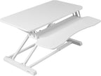 VIVO 32 inch Desk Converter, K Series, Height Adjustable Sit to Stand Riser