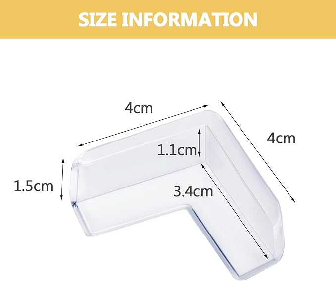 8 pack Corner Protector for Baby, Furniture Corner Guard & Edge Safety Bumpers - Image 4