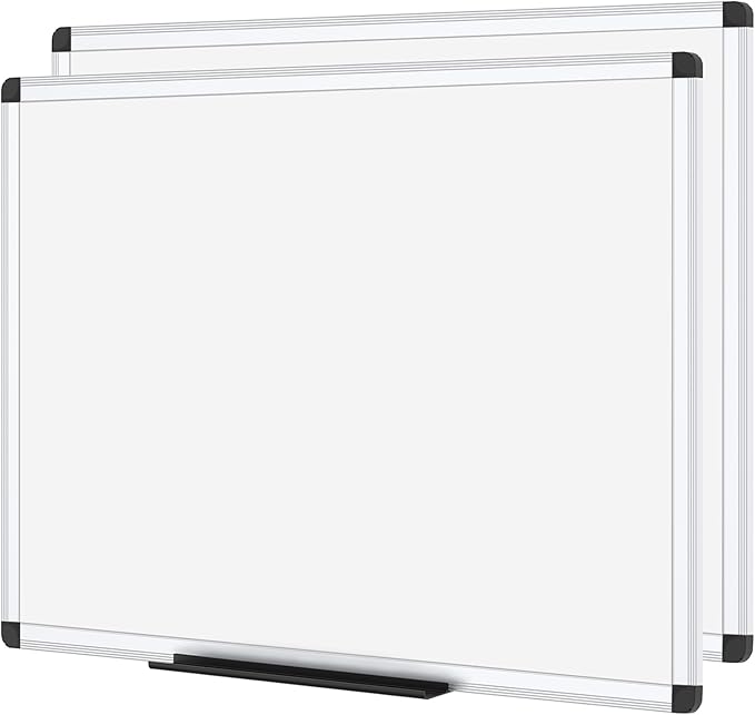VIZ-PRO Magnetic Whiteboard/Dry Erase Board, 48 X 36 Inches by VIZ-PRO