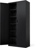 vingli metal garage storage cabinet with 2 doors, main product view