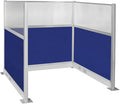 Versare Pre-Configured Hush Panel Electric Cubicle | Workstation Divider Walls by VERSARE