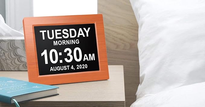 American Lifetime New 2026 Dementia Clock Large Digital Clock - Image 6
