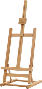 MEEDEN Large Wooden Tabletop H-Frame Easel, Solid Beech Wood Table Easel - Image 8