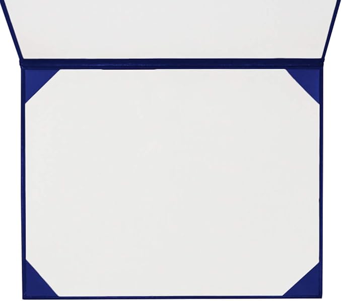 GraduationMall 8.5"x11" Smooth Padded Diploma Cover Certificate Holder Royal - Image 4