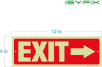 iSYFIX Exit Signs with Directional Right Arrow - Image 8