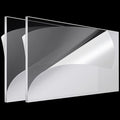 Roowest 2 Pcs 24 x 48 Inch, 1/2 Inch Thick Clear Acrylic Sheets Plastic Panels by Roowest