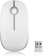 VssoPlor Wireless Mouse, 2.4G Slim Portable Computer Laptop Mouse - Image 4