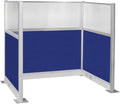 Versare Pre-Configured Hush Panel Electric Cubicle | Workstation Divider Walls by VERSARE