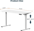 FitStand AdjustableStanding Desk 63 x 24 Inch Home Office Desk - Image 3