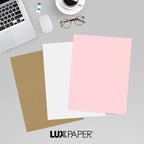 LUXPaper 8.5" x 11" Cardstock | Letter Size | Candy Pink | 100lb. Cover | 50 Qty - Image 9