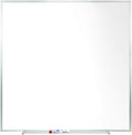 Ghent 4 x 4 Porcelain Magnetic Whiteboard, Aluminum Frame, 1 Marker, 1 Eraser by Ghent