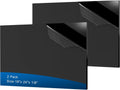 2 Pieces Black Acrylic Sheet, 18 x 24 Inch 1/8 Inch Thick, Home Decor, Display