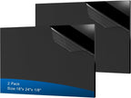 2 Pieces Black Acrylic Sheet, 18 x 24 Inch 1/8 Inch Thick, Home Decor, Display
