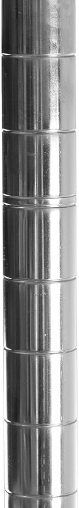 Shelving Inc. 8" d x 48" w Chrome Wire Shelving - Image 5