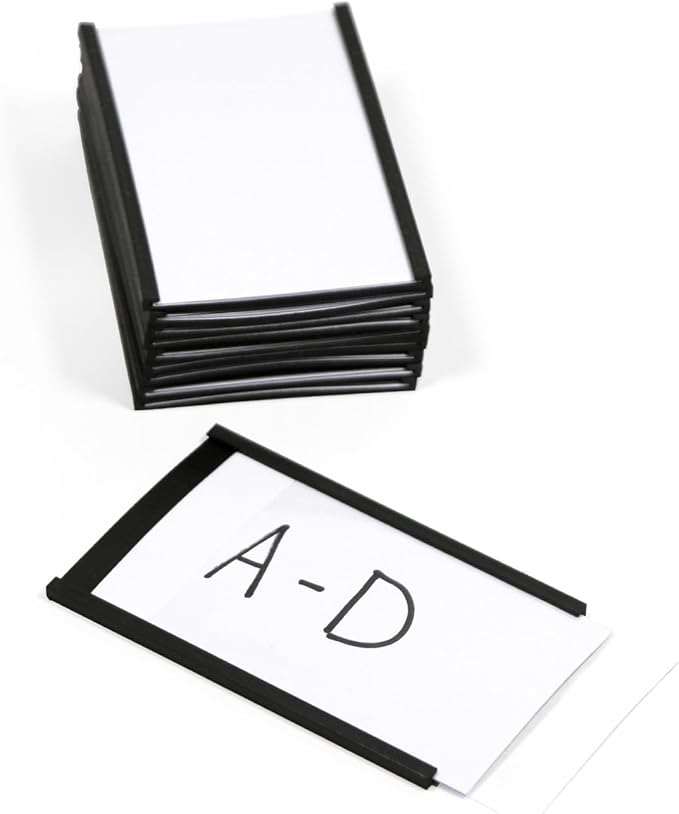 SmartSign Magnetic 'C' Channel Label Holders | 2" x 3" by SmartSign