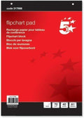 5 Star Office Flipchart Pad Perforated 40 Sheets A1 Plain