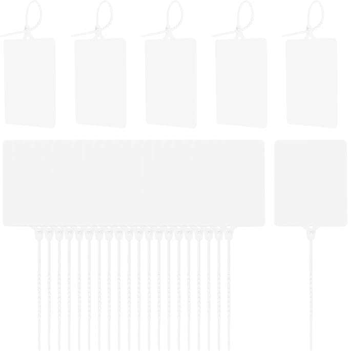 MECCANIXITY Plastic Seals Shipping Tags, by MECCANIXITY