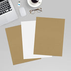 LUXPaper 8.5" x 11" Paper | Letter Size | Grocery Bag Brown | 70lb. Text | 250 - Image 6