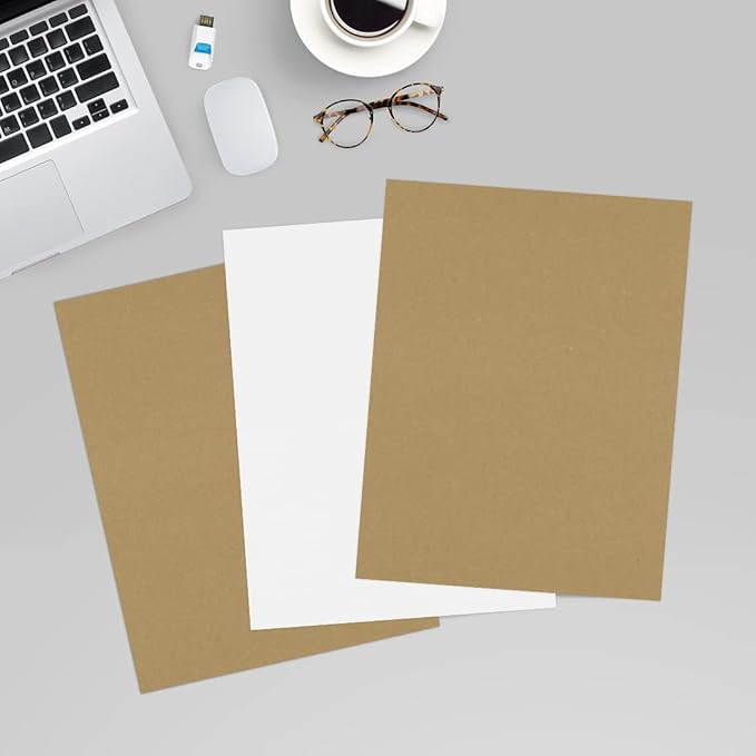 LUXPaper 8.5" x 11" Paper | Letter Size | Grocery Bag Brown | 70lb. Text | 50 - Image 6