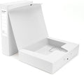 HUA JIE 2 Pack A4 Storage File Boxes Archives Case, 65mm Spine, Box File by HUA+JIE